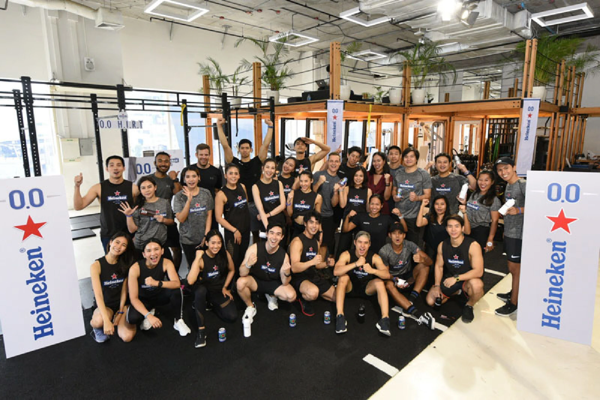 Getting fit the Heineken way