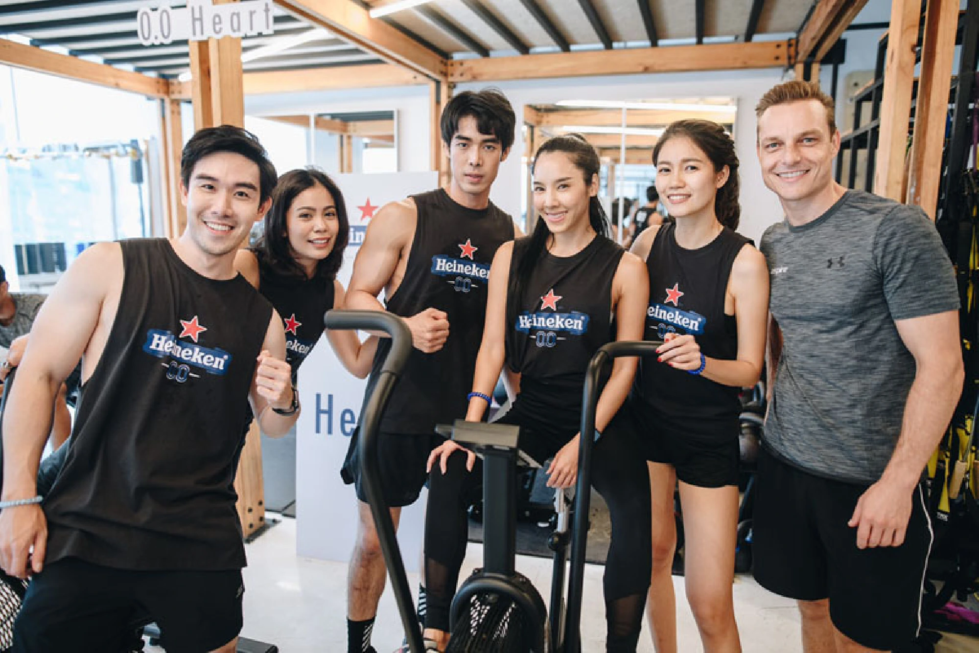 Getting fit the Heineken way