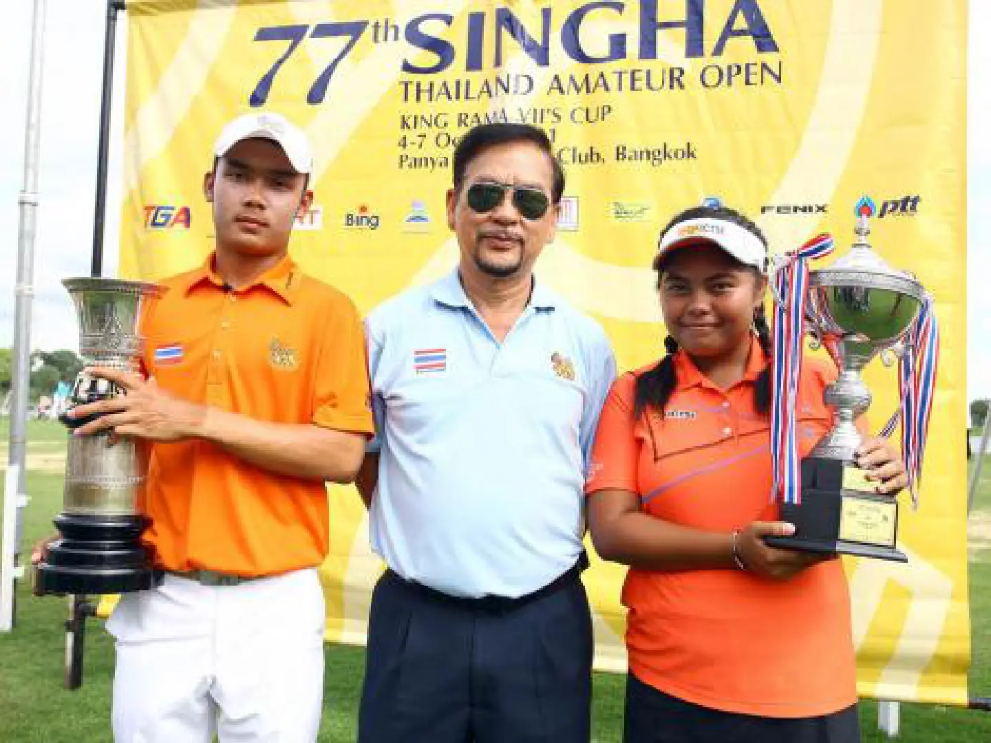 Natipong beats Burmese rival to win Singha Thailand Amateur Open boys title Natipong beats Burmese rival to win Singha Thailand Amateur Open boys title