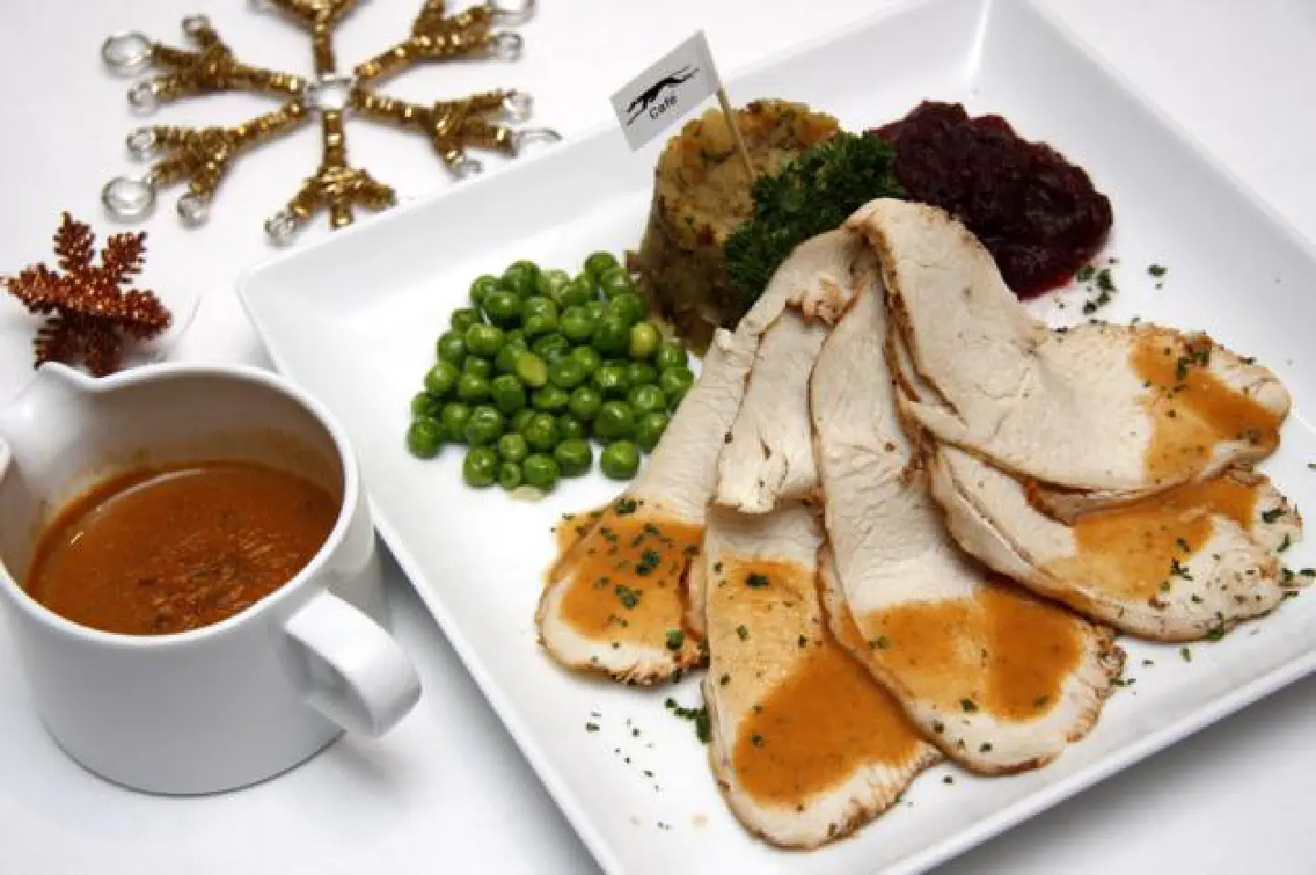 Turkey with all the trimmings Turkey with all the trimmings