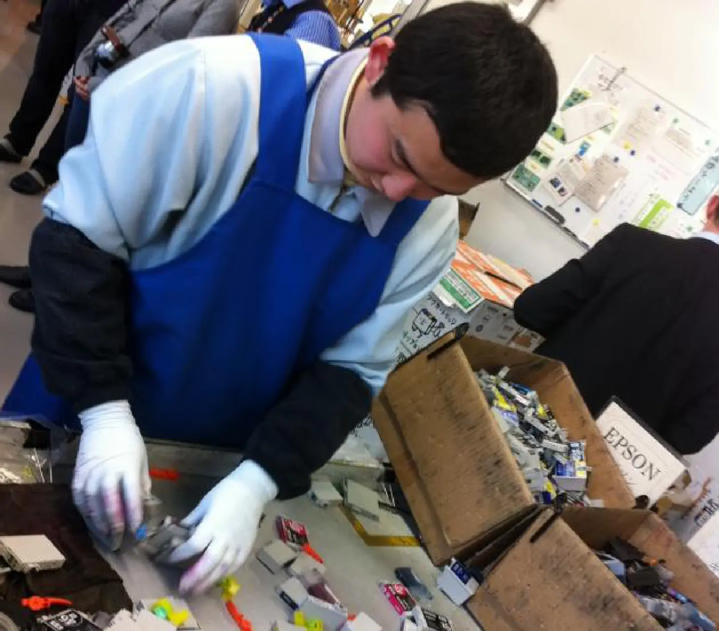 Printmakers join hands with recycling project Printmakers join hands with recycling project