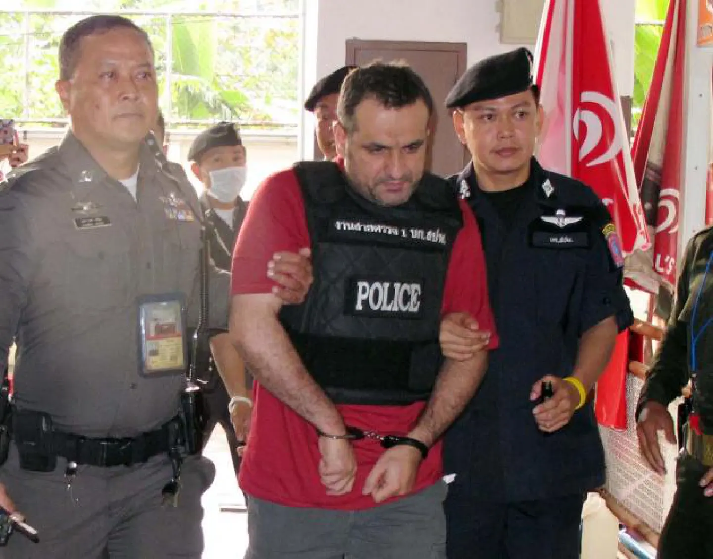Bomb materials meant for the Mideast: Police Bomb materials meant for the Mideast: Police