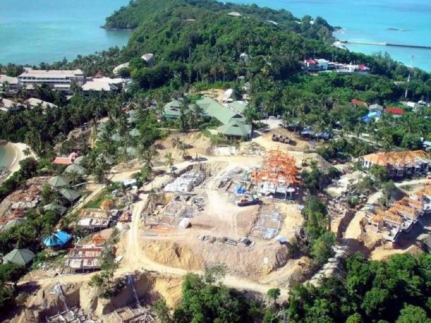 Coastal development destroying reefs off phuket Coastal development destroying reefs off phuket
