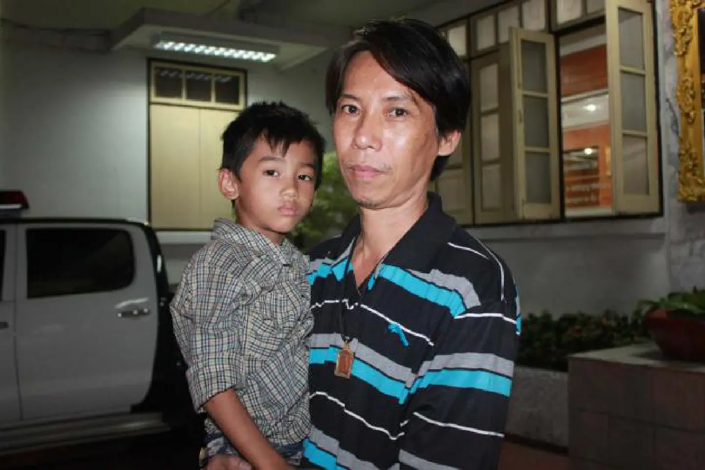 Missing boy back with parents Missing boy back with parents