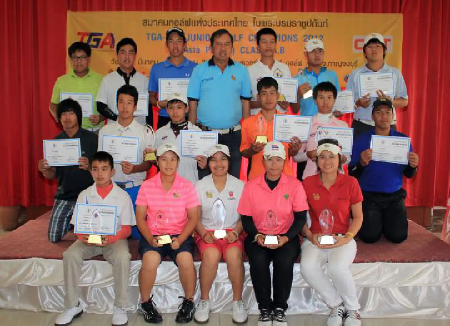 Consistent Danthai, Parinda Champs in TGA CAT tourney Consistent Danthai, Parinda Champs in TGA CAT tourney