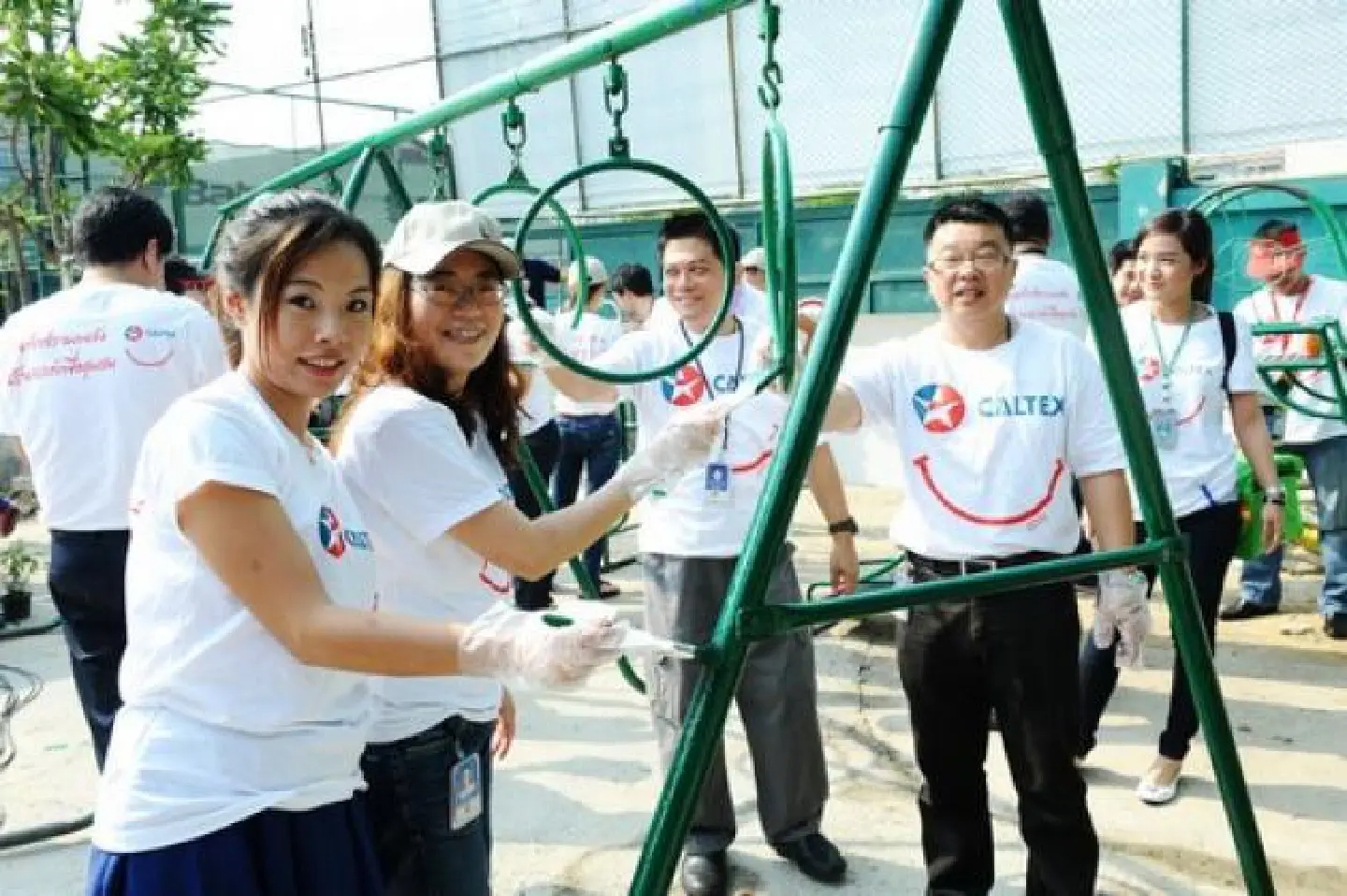 Caltex in community project Caltex in community project