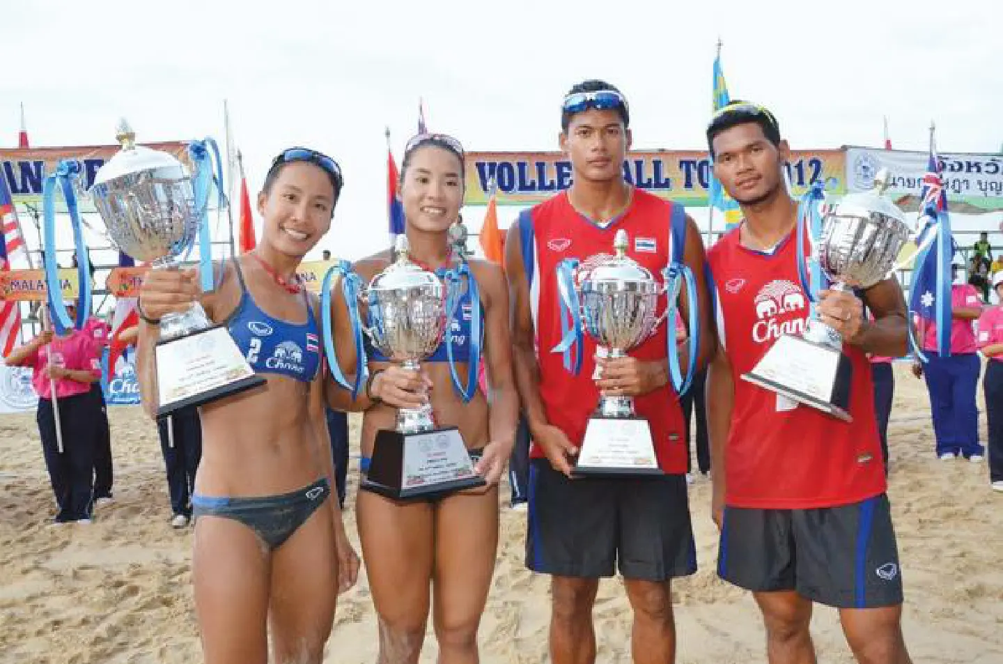 Thailand make clean sweep of beach titles