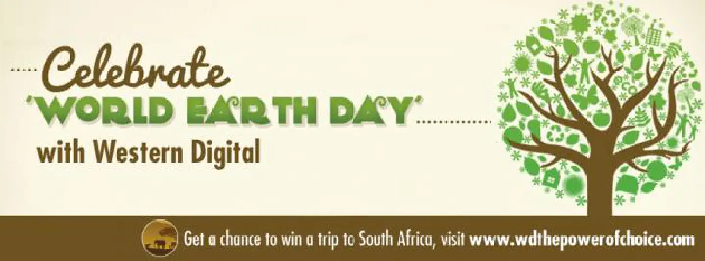 Celebrate World Earth Day with WD Celebrate World Earth Day with WD
