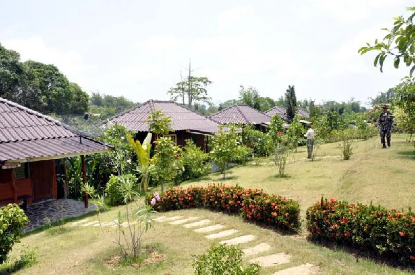 Raid on huge resort in national park Raid on huge resort in national park