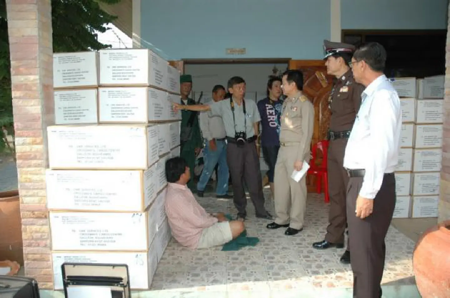 Record marijuana haul seized in Saraburi Record marijuana haul seized in Saraburi