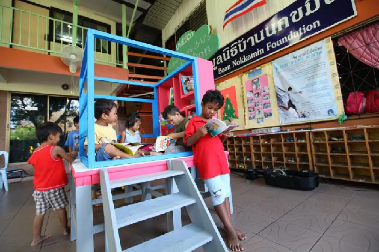 Library offers street kids a future Library offers street kids a future