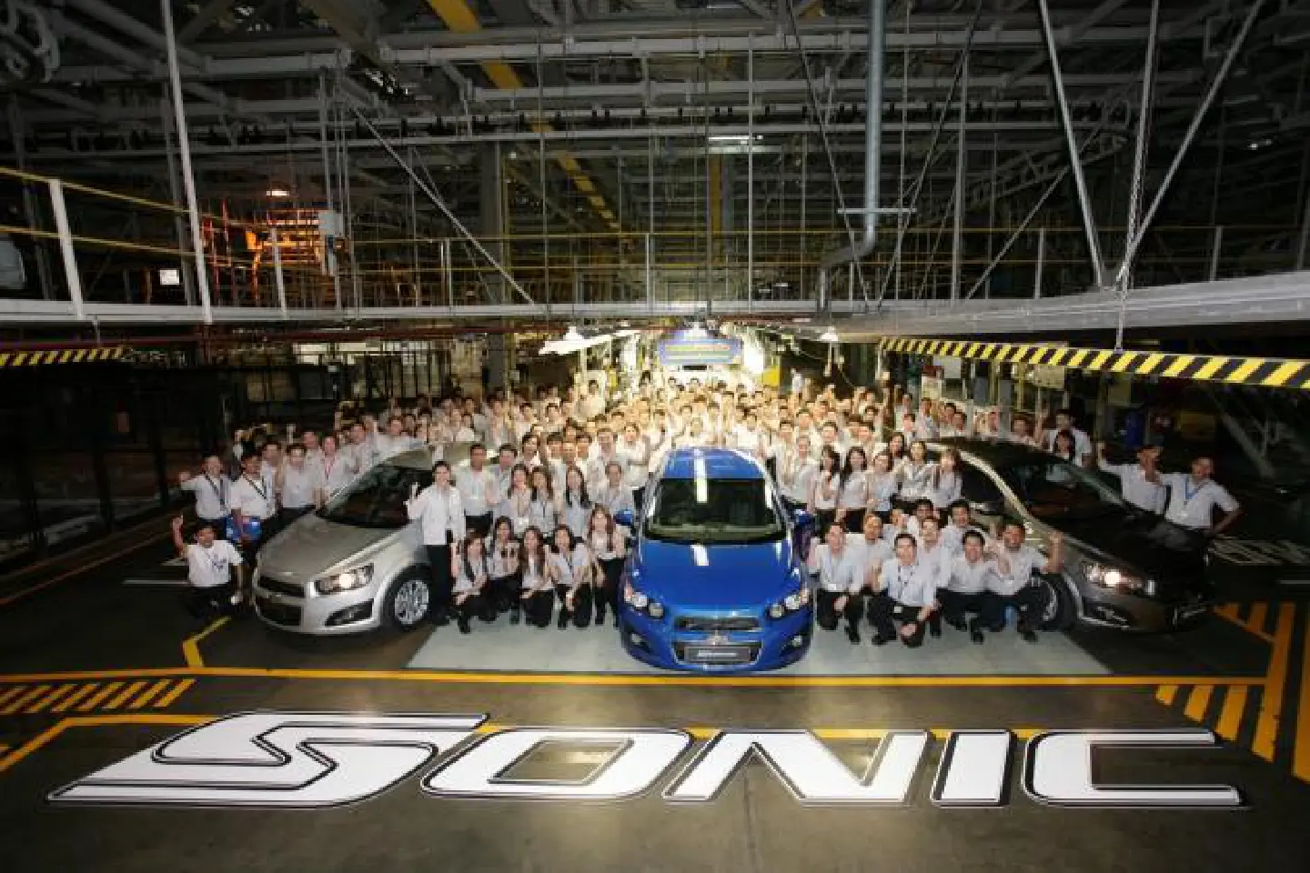 Chevrolet rolls out first Sonic from Rayong plant Chevrolet rolls out first Sonic from Rayong plant
