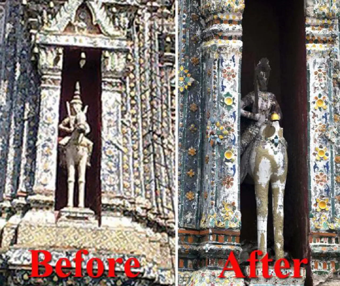 Ministry to repair damaged sculpture on Bt500,000 budget Ministry to repair damaged sculpture on Bt500,000 budget