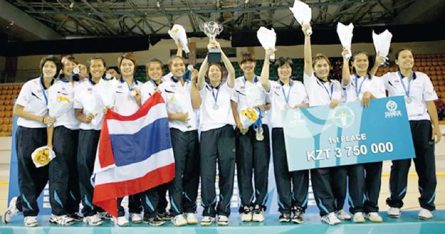 Thai volleyballers stun China with first AVC Cup win