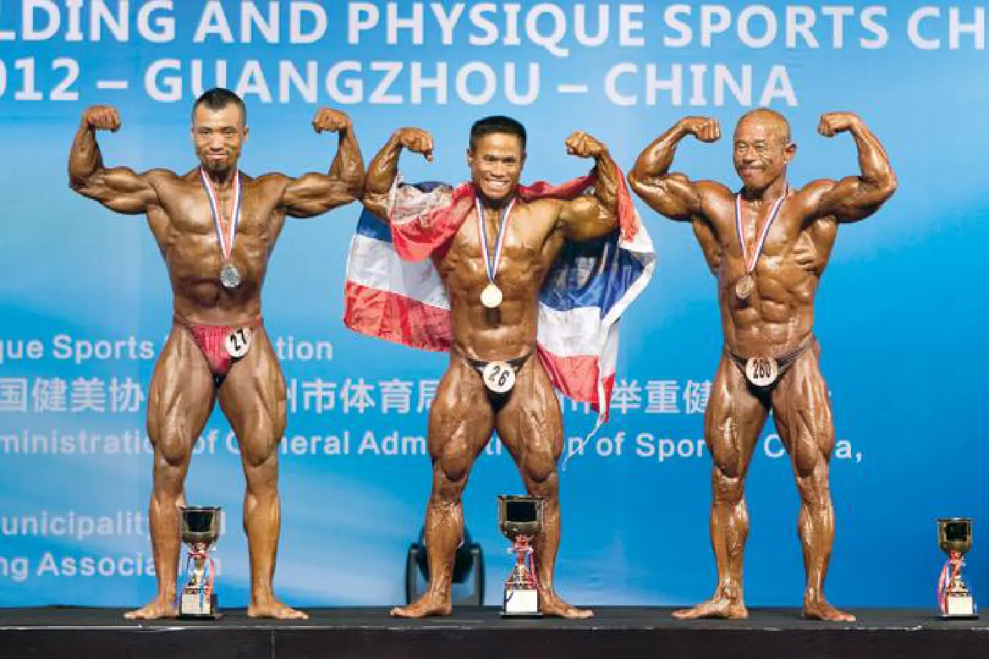 Bodybuilders grab five-gold haul at Asian Championship