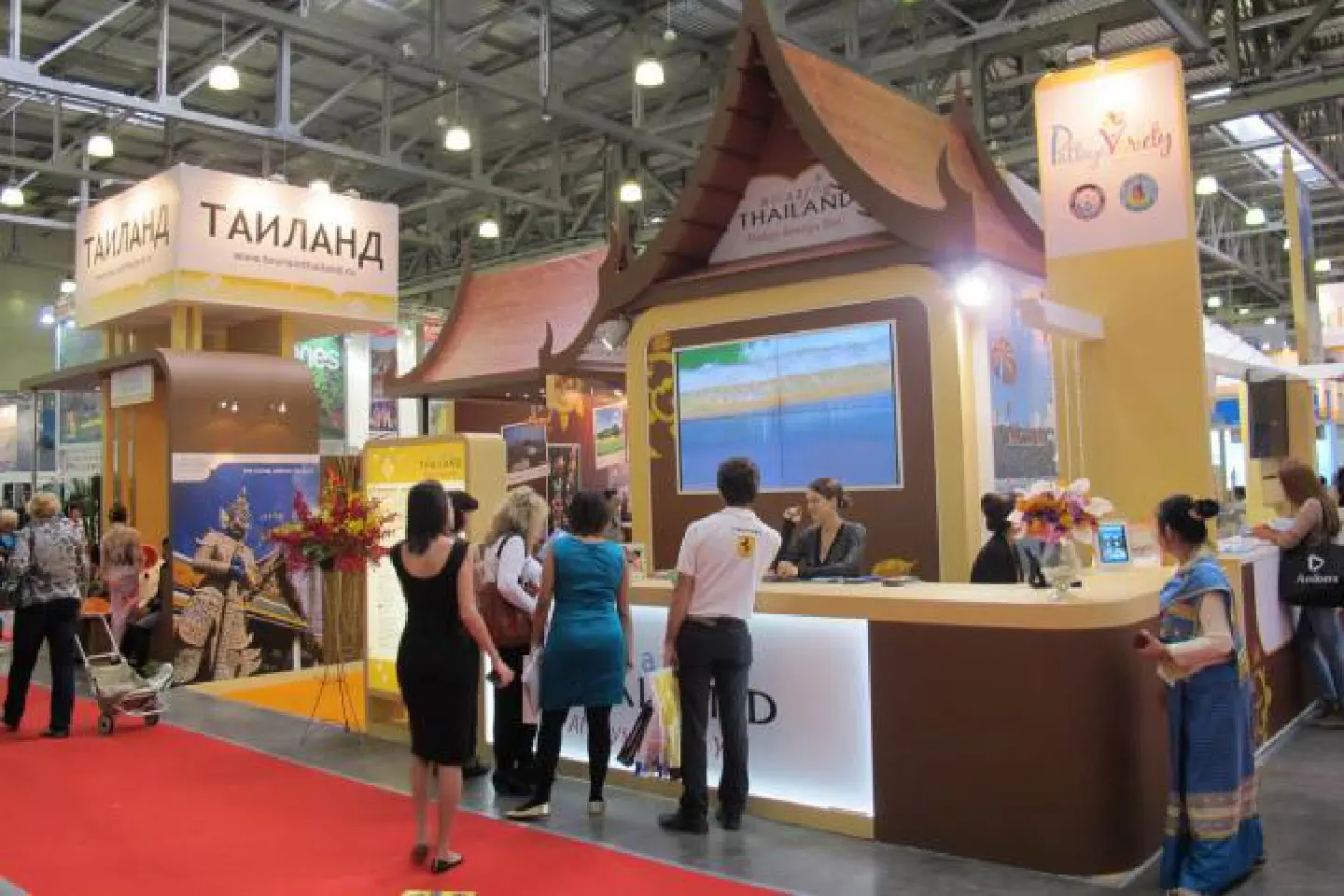 Thai pavilion proves a hit at Moscow tourism trade fair Thai pavilion proves a hit at Moscow tourism trade fair