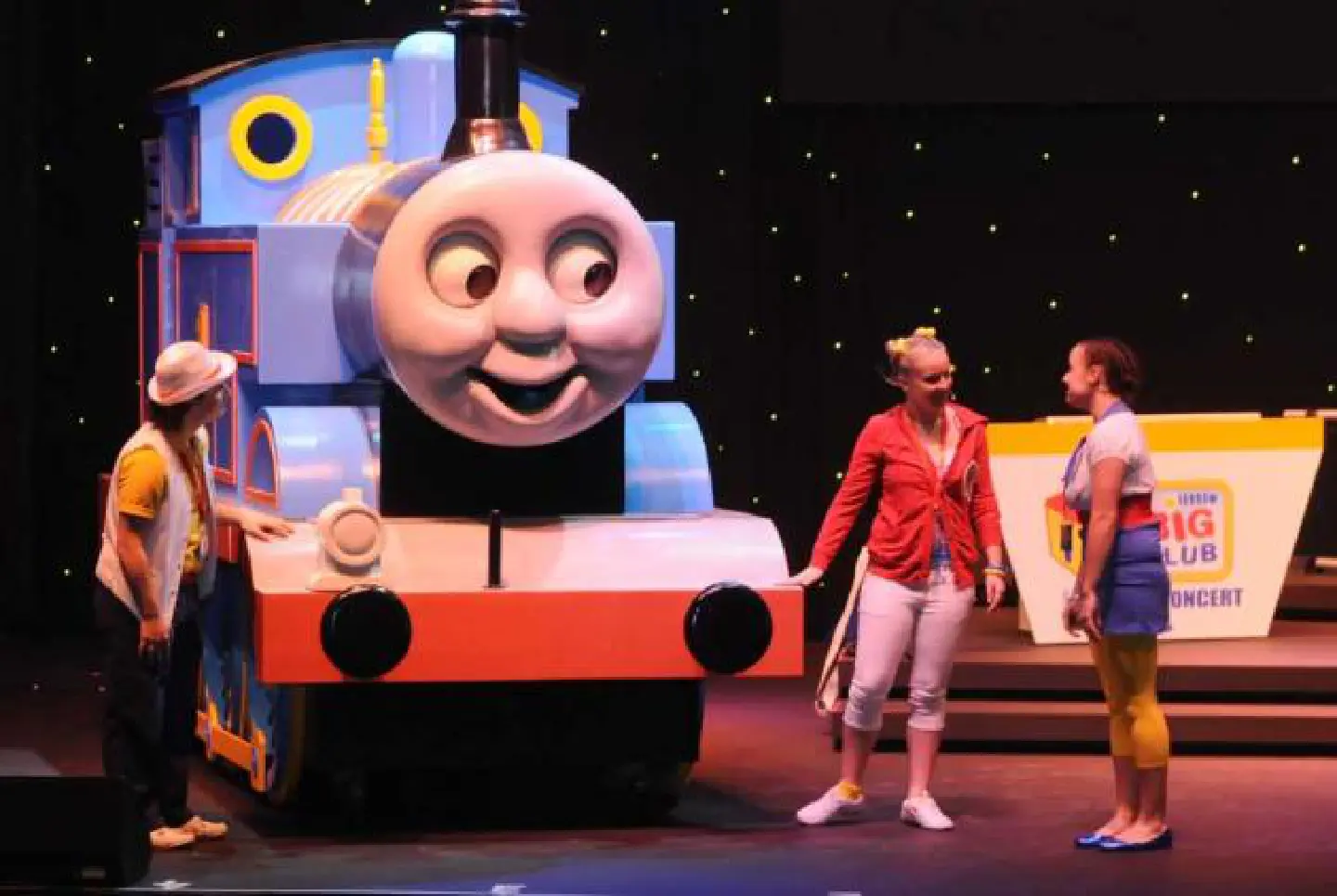 Thomas chugs along Thomas chugs along
