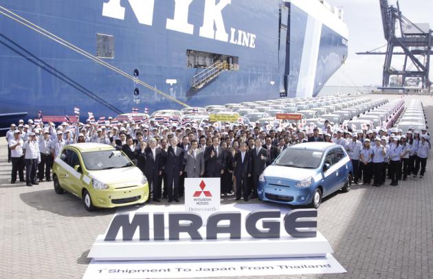 Thailand is No 1 production base worldwide for Mitsubishi