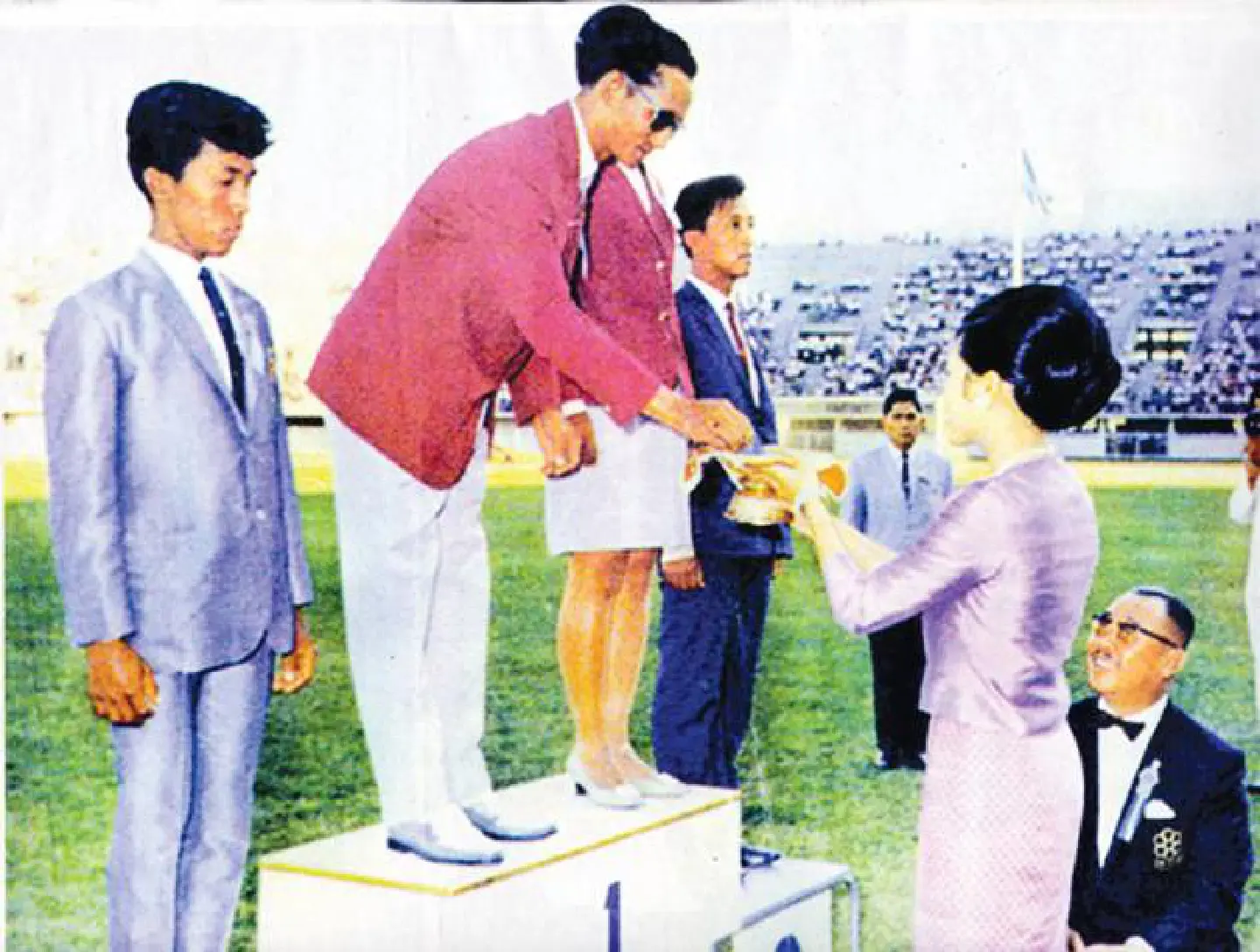 A monarch who has done more than any other for sport