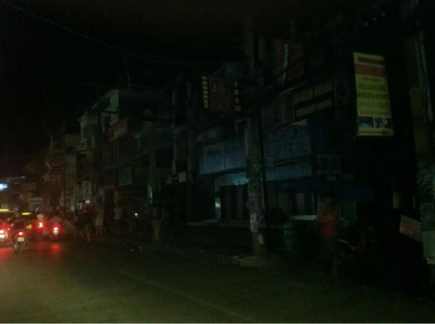 Pha-ngan, Samui still blacked out Pha-ngan, Samui still blacked out