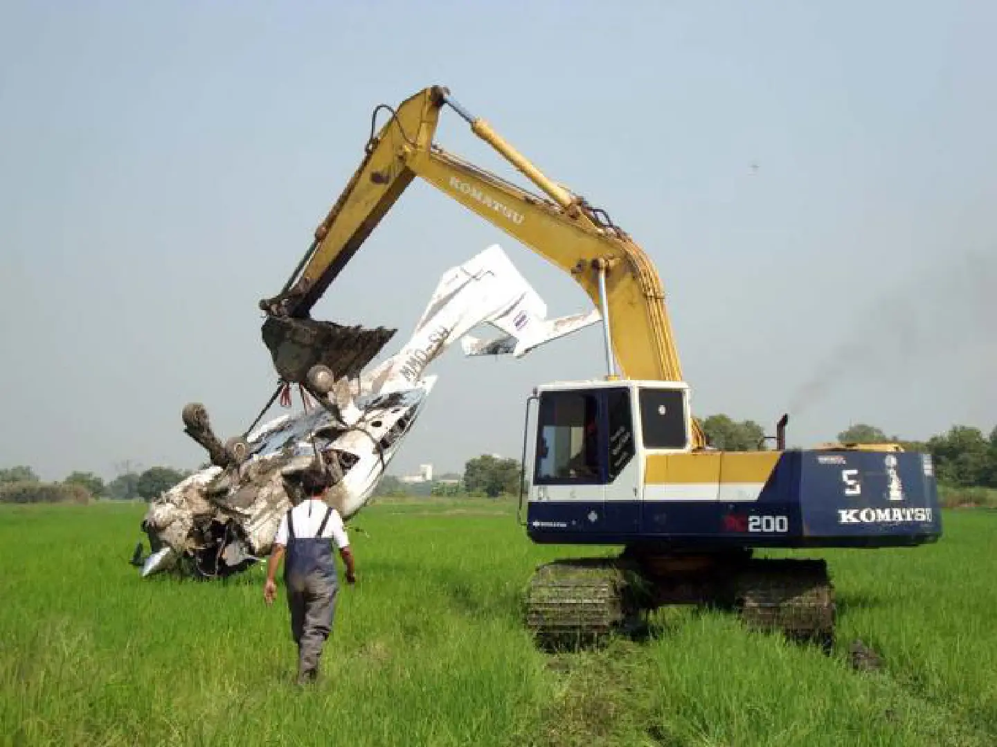 Plane crash investigated Plane crash investigated