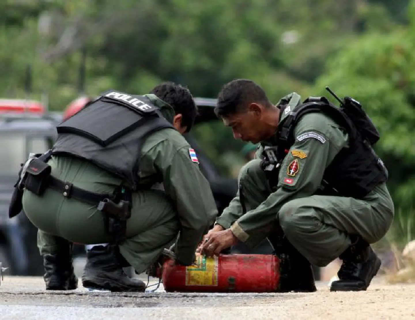 Patrolling rangers get a lucky break Patrolling rangers get a lucky break