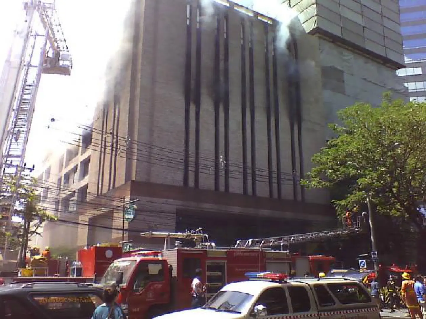 Fire damages Verasu Building; no injuries reported Fire damages Verasu Building; no injuries reported