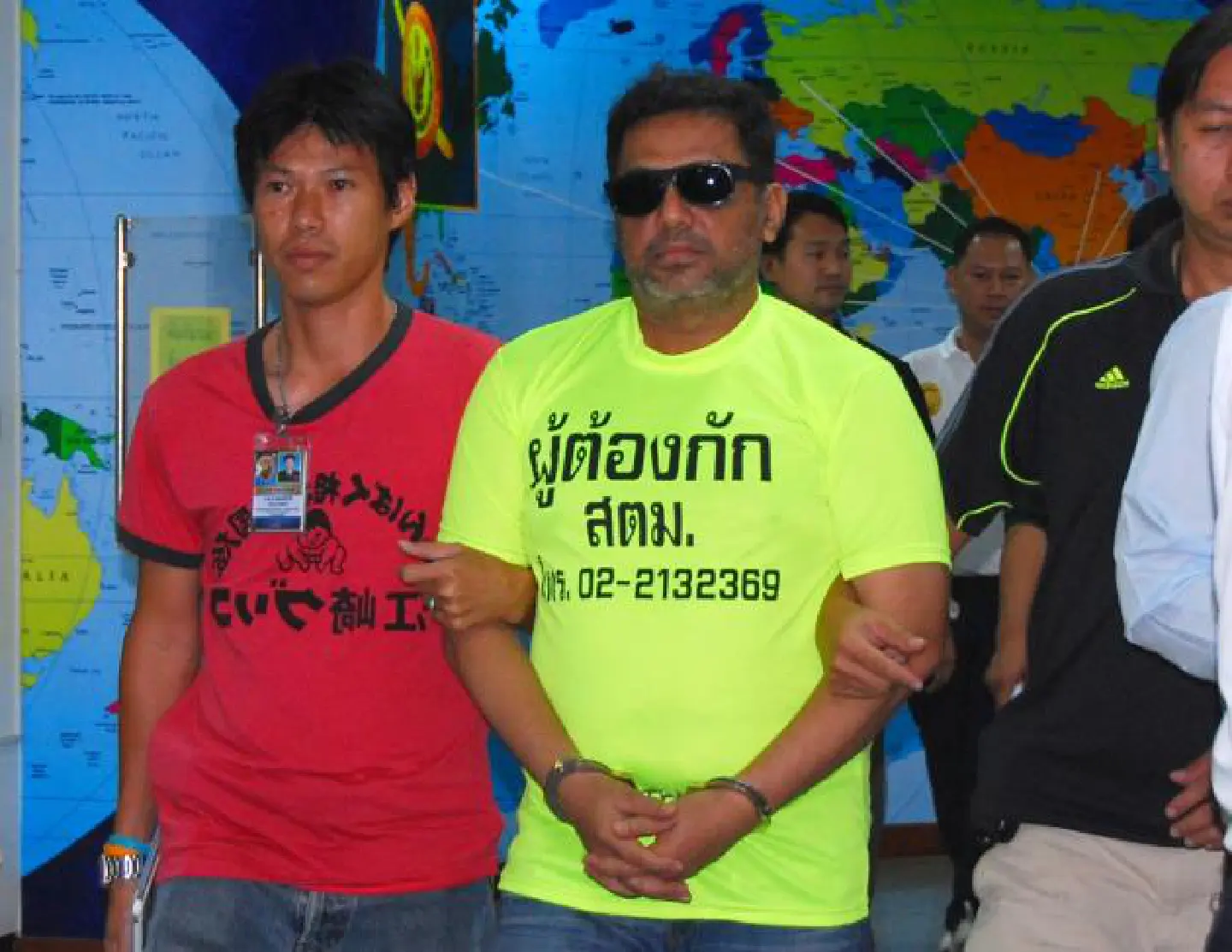 Drugs suspect sought by FBI arrested in Din Daeng Drugs suspect sought by FBI arrested in Din Daeng