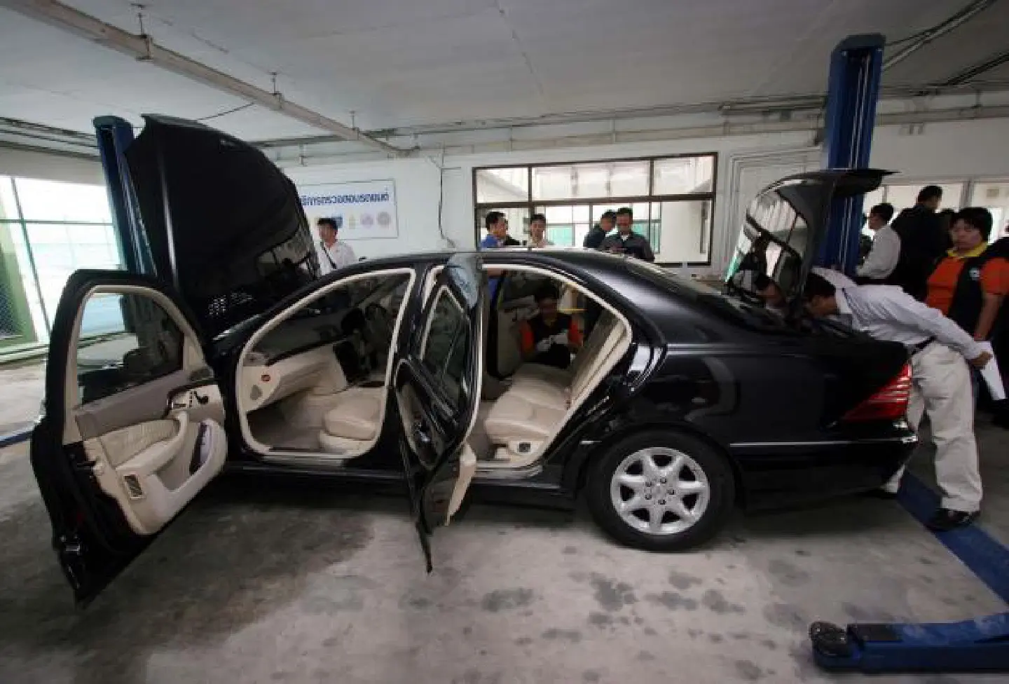 "Bentley" up for DSI Inspection "Bentley" up for DSI Inspection