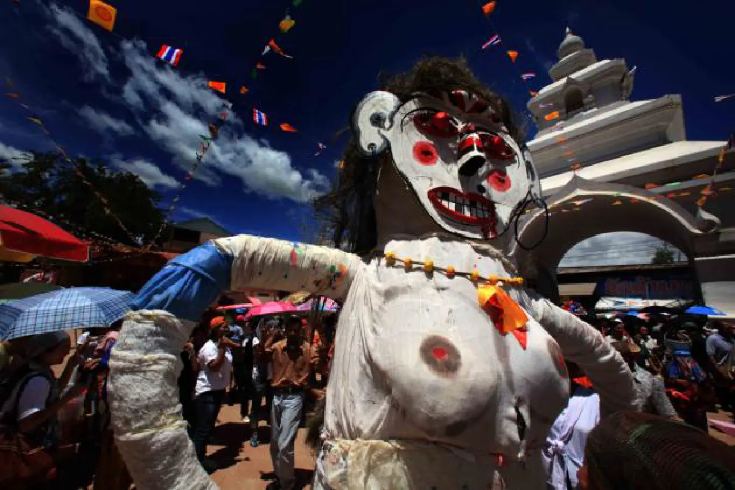 Of ghosts, strange creatures and red phallic symbols
