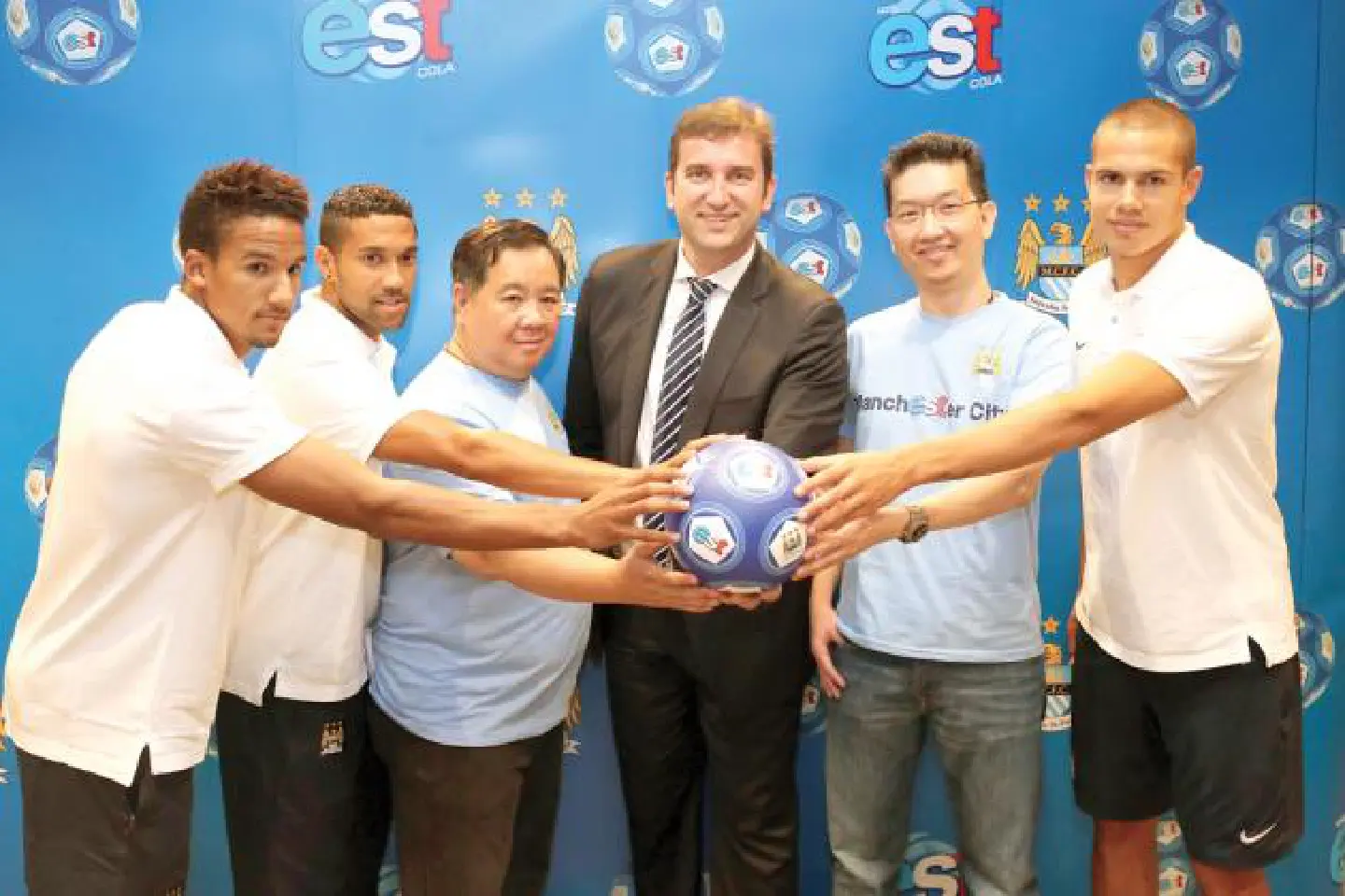 Maker of est cola, Man City ink marketing agreement