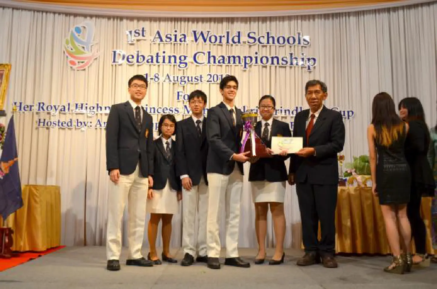 Asian schools debating championship held at Anglo-Singapore School in Bangkok