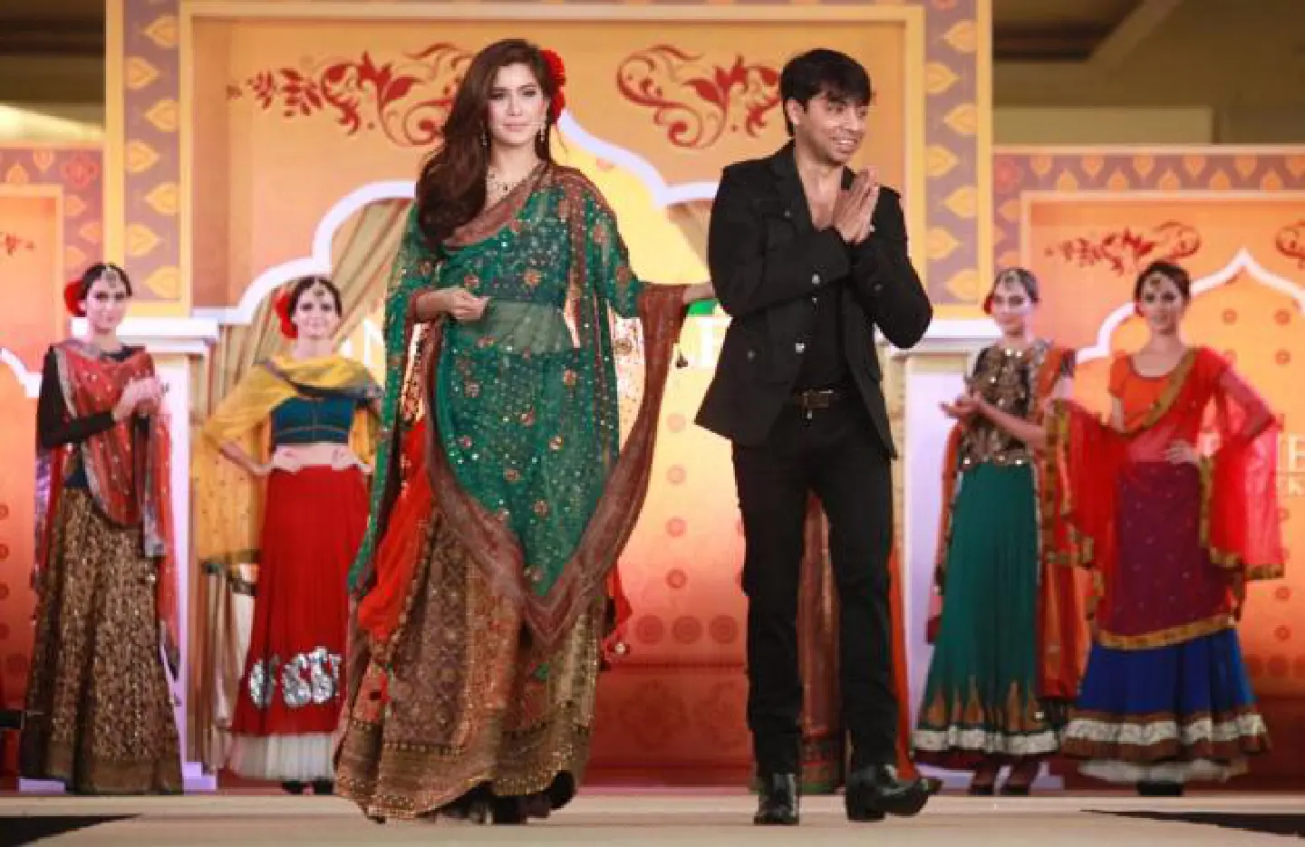 India on the catwalk India on the catwalk