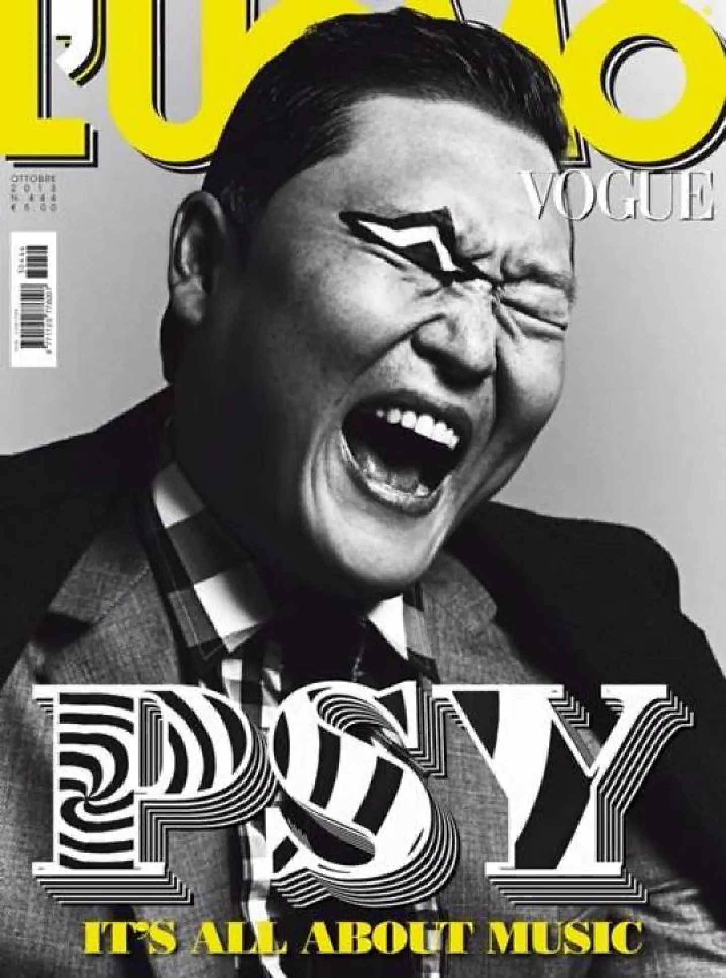 Psy lands on cover of Italy's L'uomo Vogue Psy lands on cover of Italy's L'uomo Vogue