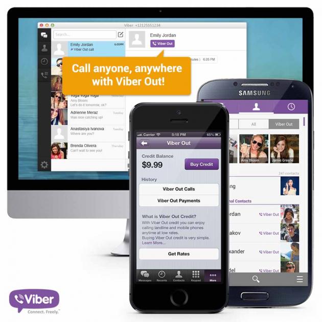 Viber launches 'Viber Out' worldwide