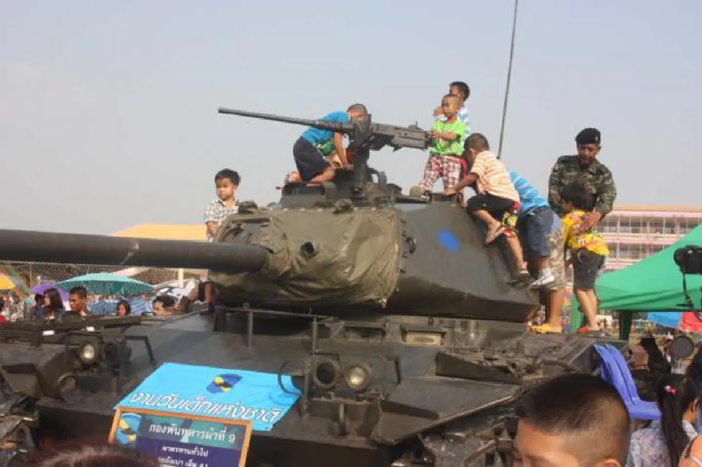 Tanks are out for kids, not coup: Army Tanks are out for kids, not coup: Army