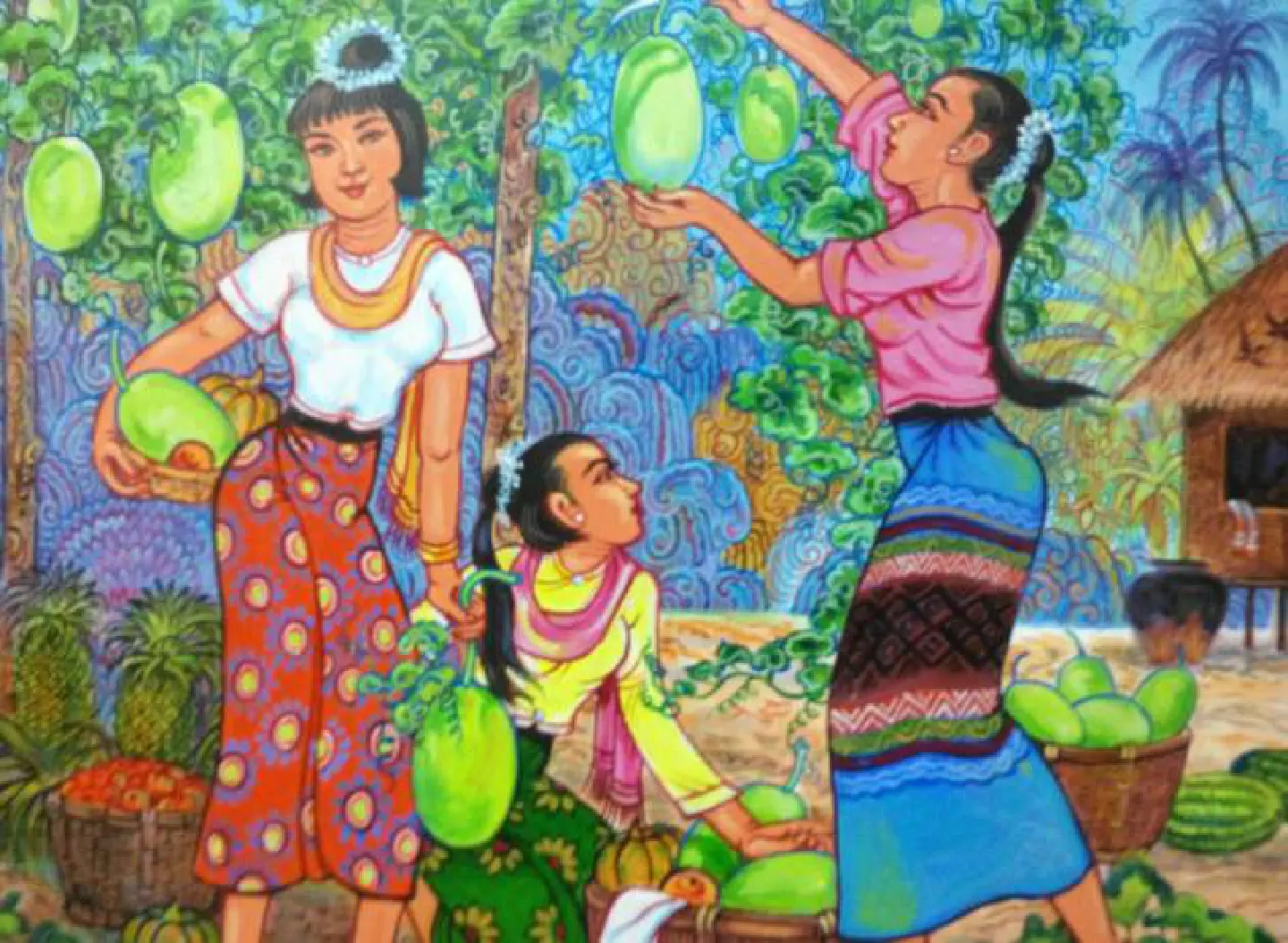 Traditional painting makes a comeback
