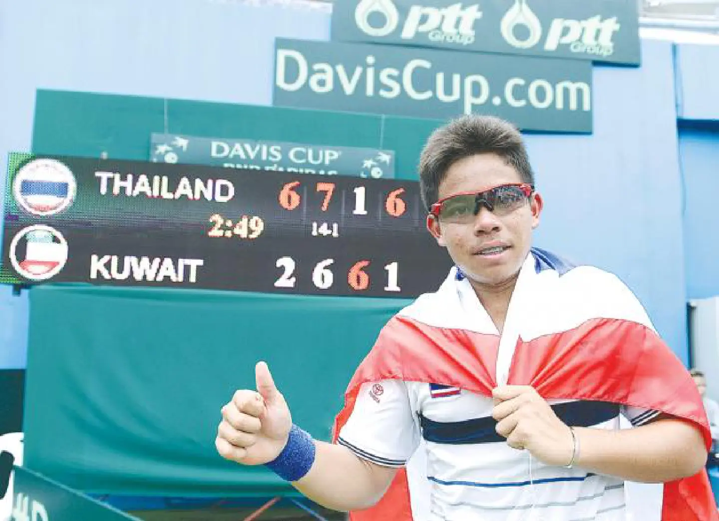 Pruchya pilots Thailand past Kuwait