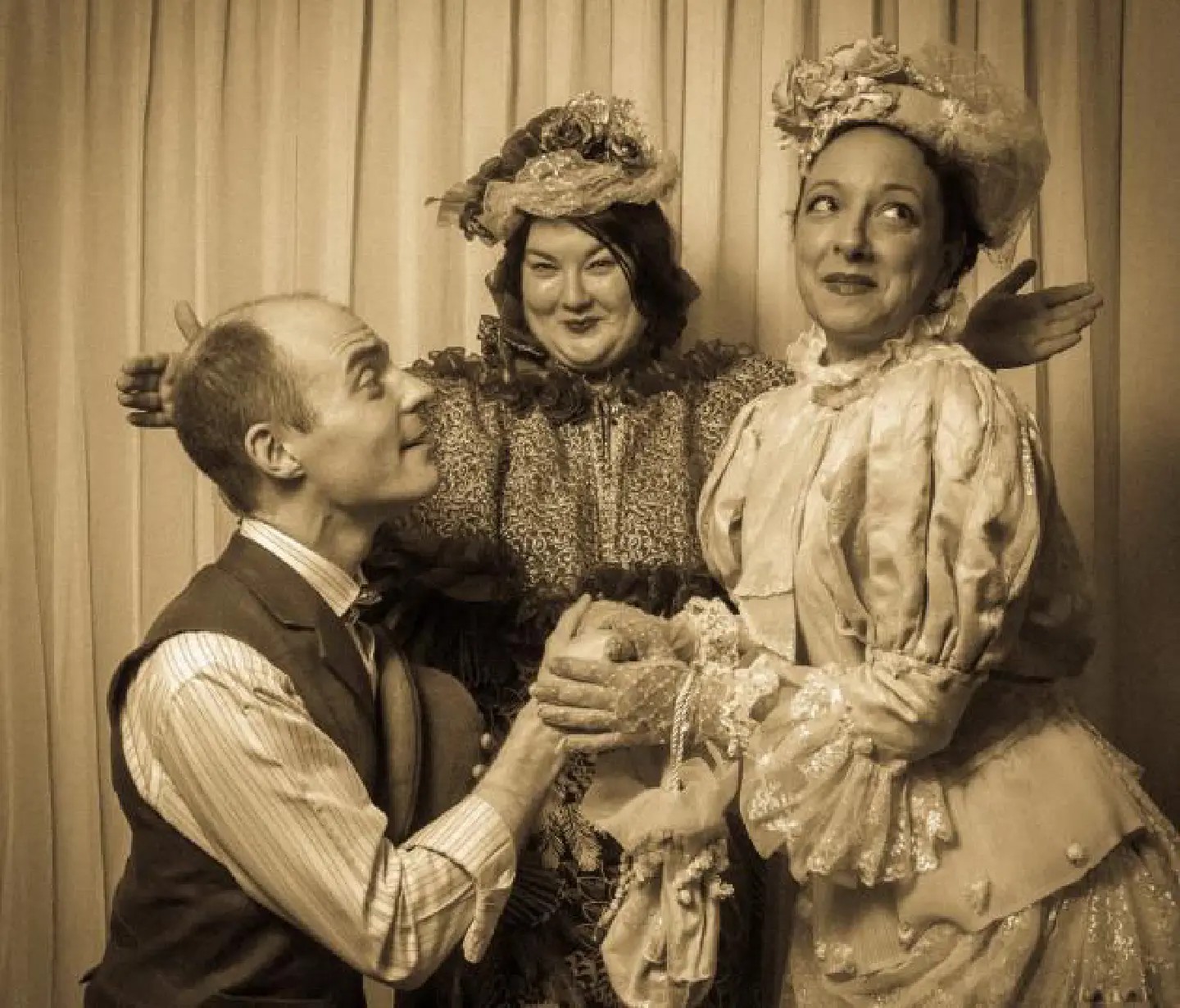Merrily we laugh along Merrily we laugh along