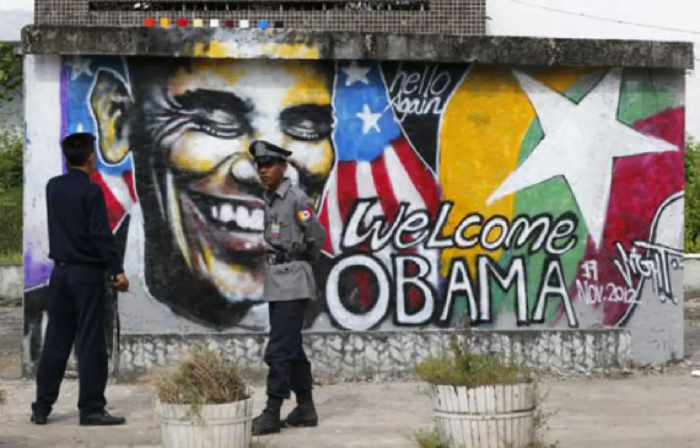 The writing on the wall