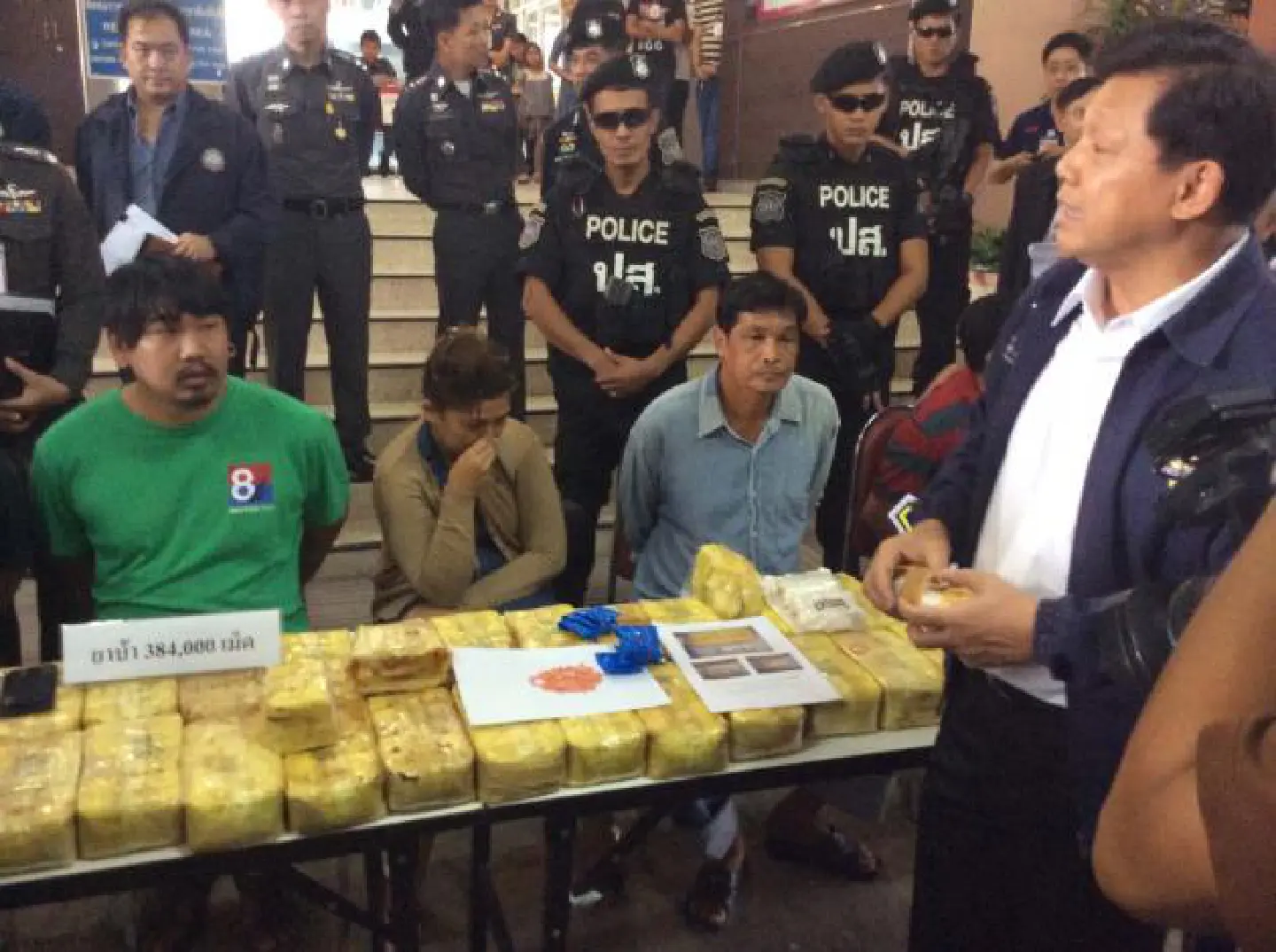 Five held in Bt77m meth trafficking case Five held in Bt77m meth trafficking case