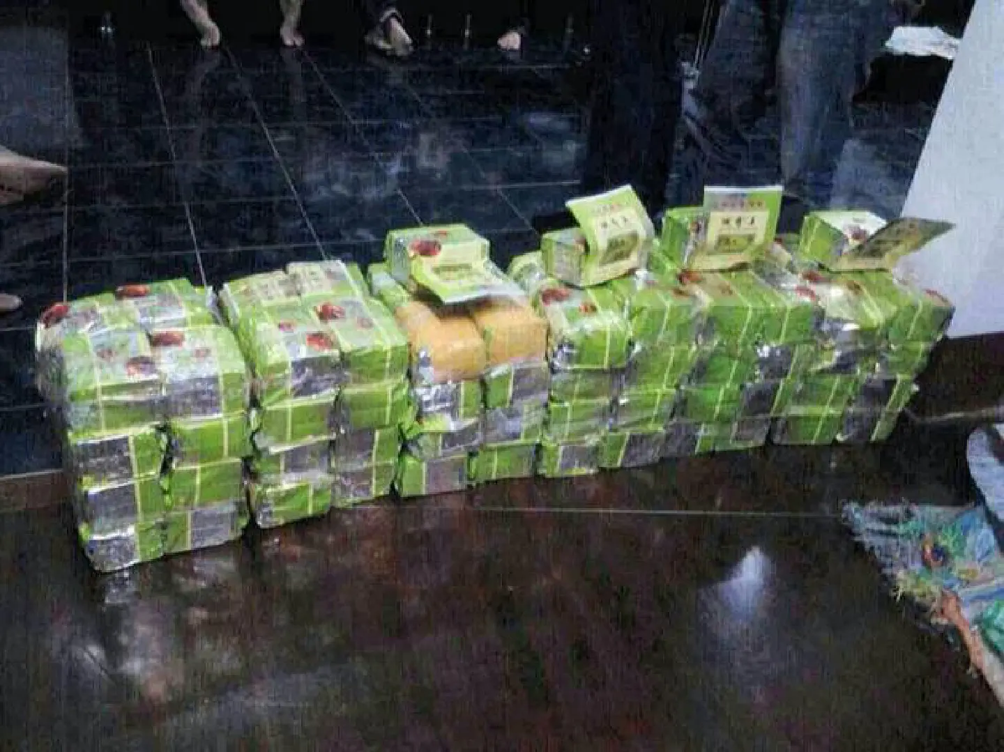 Huge hauls in four drug busts in Chiang Rai Huge hauls in four drug busts in Chiang Rai