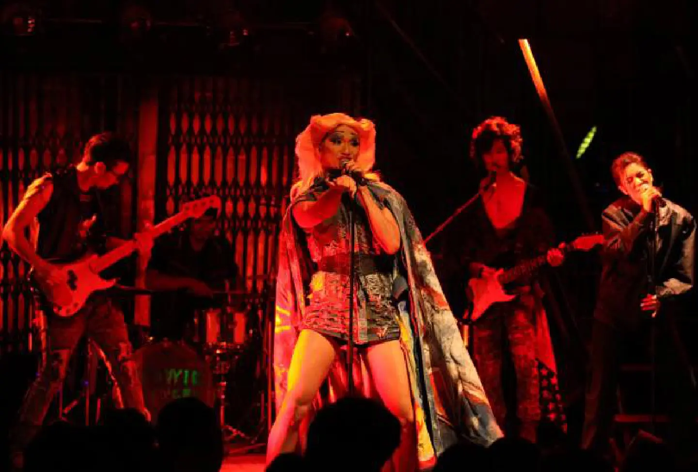Hedwig and a disgruntled audience Hedwig and a disgruntled audience