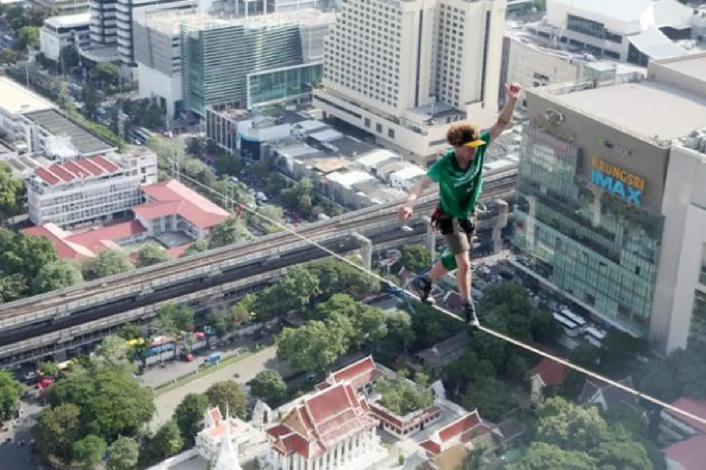 Man on a wire Man on a wire