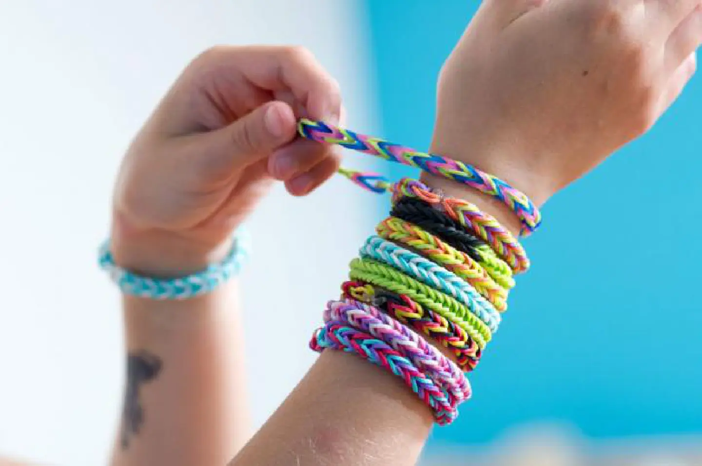 Bands of colour Bands of colour