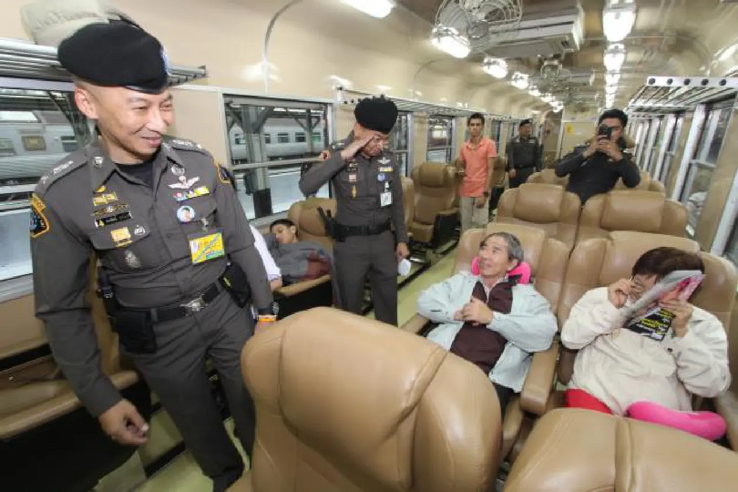 Good results from police train security project Good results from police train security project