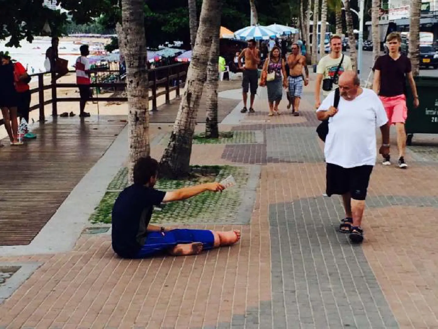 German 'victim' caught having fun in Pattaya German 'victim' caught having fun in Pattaya