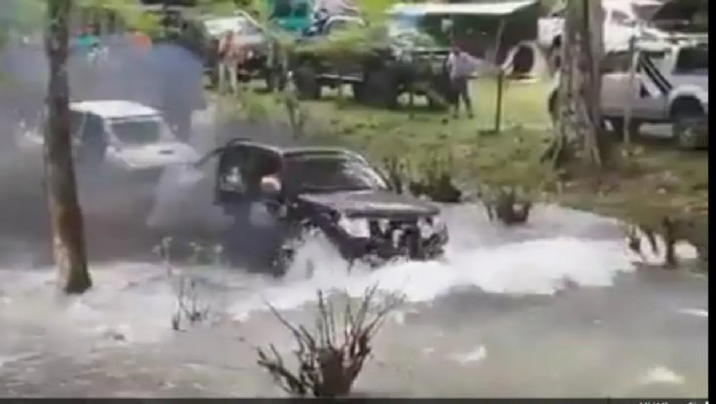 Off-road truckers apologise for 'reckless' race Off-road truckers apologise for 'reckless' race