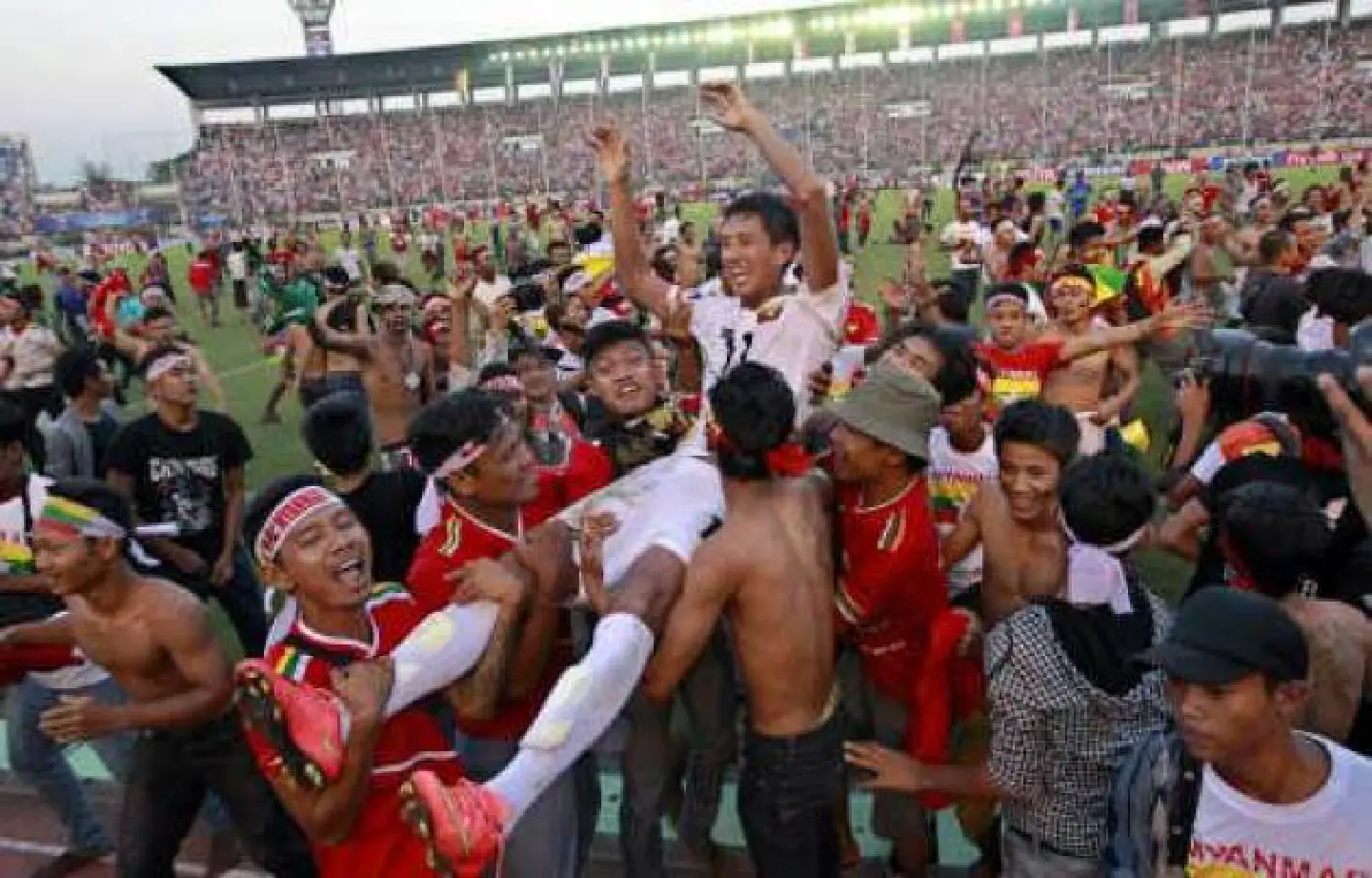 Myanmar football leaps back onto world stage