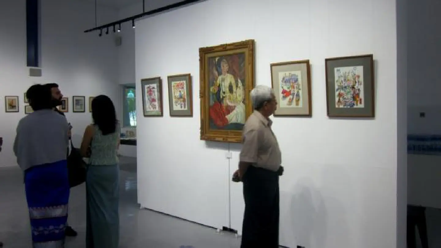 Rare masterpieces at 'Fragrance of Myanmar'